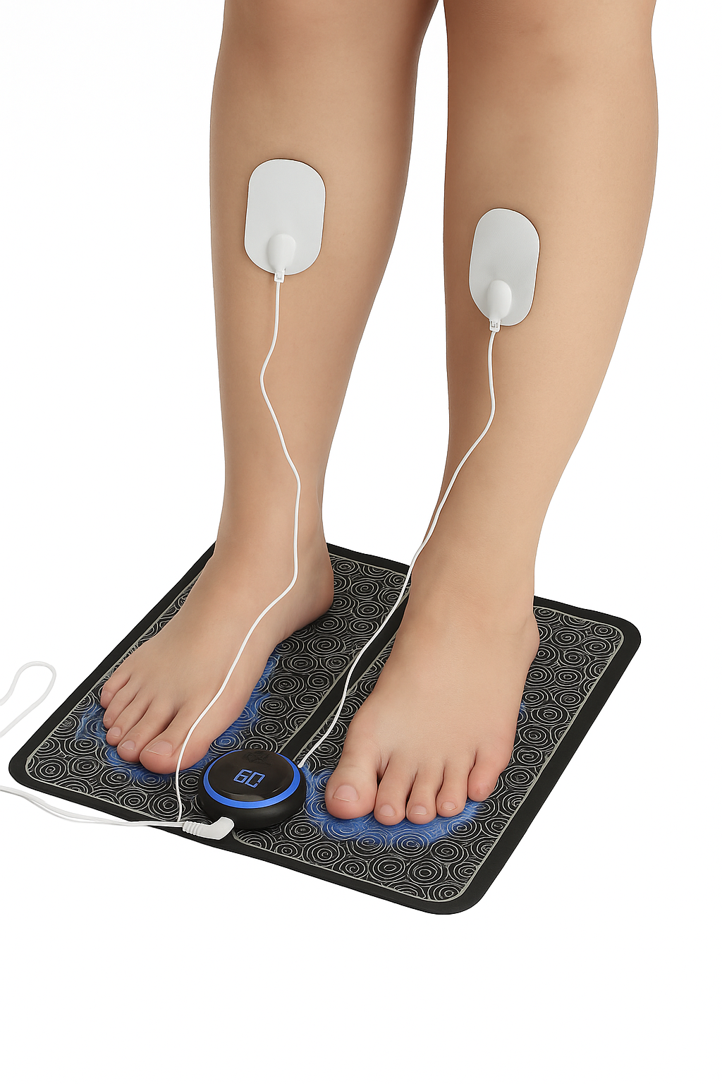 Massageador elétrico para os pés - Relaxamento muscular