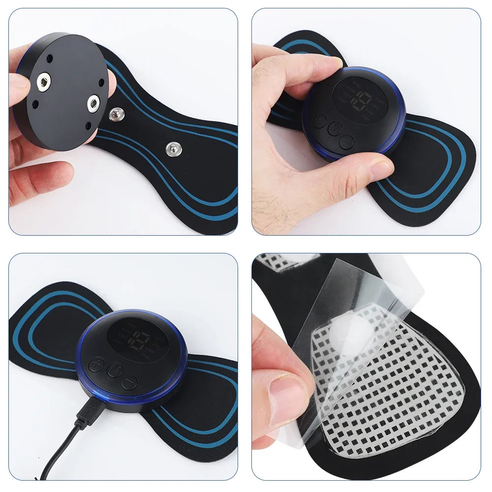 Relax Max - Massageador Vibratório para Alívio de Dores Musculares