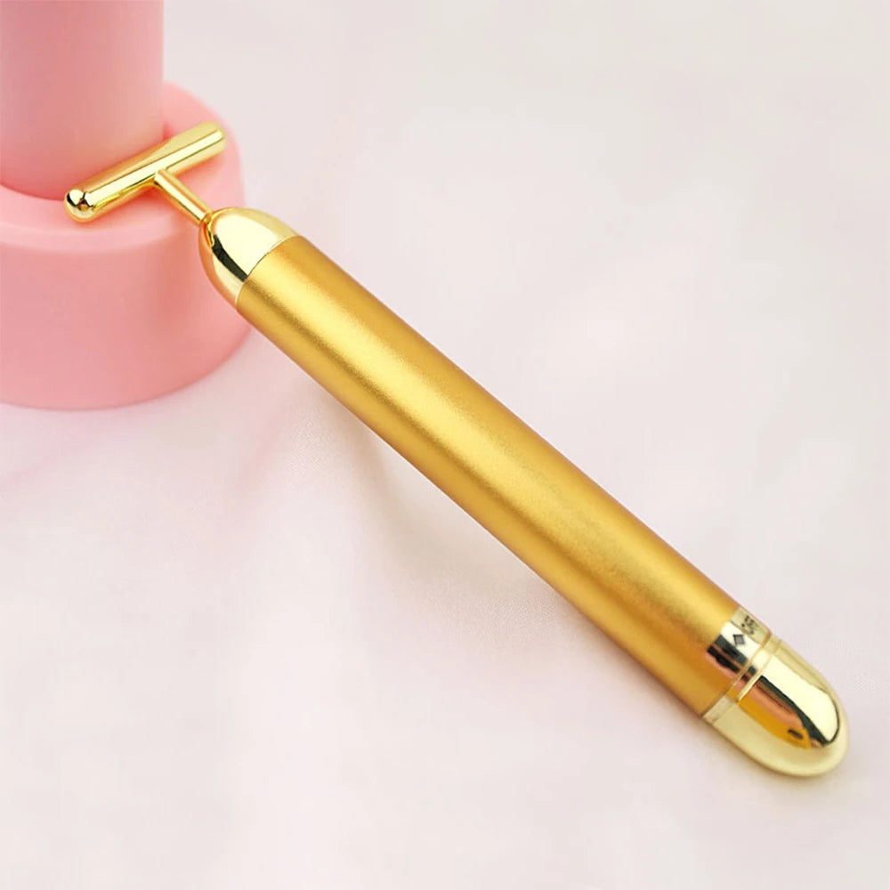 Gold Face - Massageador facial Harmonização anti rugas