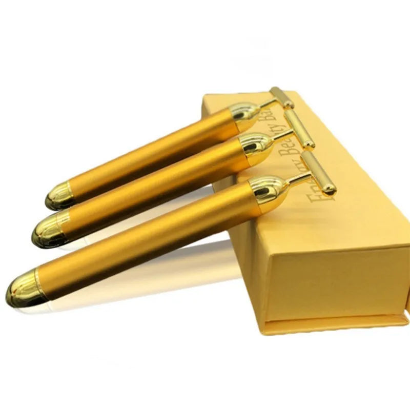 Gold Face - Massageador facial Harmonização anti rugas