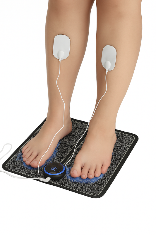 Massageador elétrico para os pés - Relaxamento muscular
