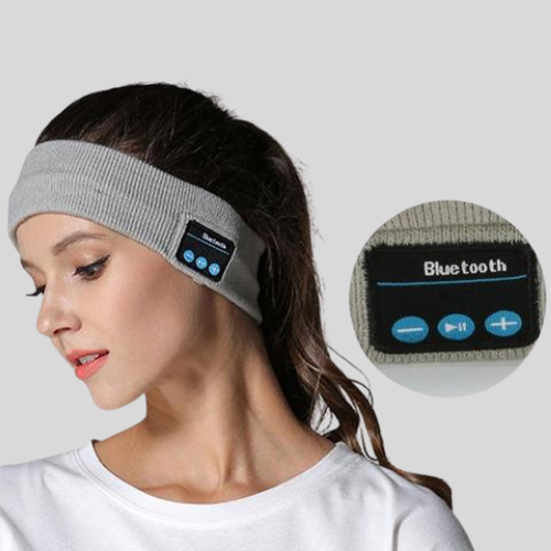 Smart Music-Bandana esportiva/Faixa de olhos para dormir-Bluetooth