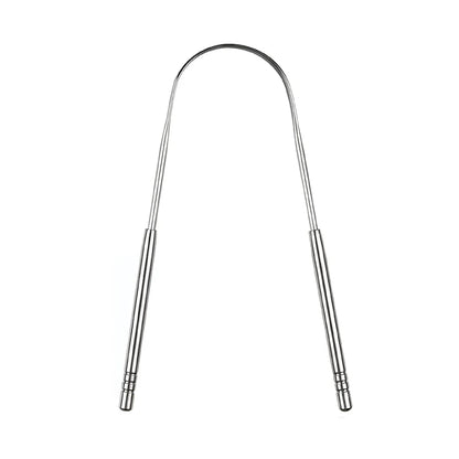 Kit raspador de língua inoxidável - saúde bocal